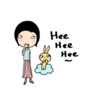 Kiki and Bunny's simple life part I（個別スタンプ：10）