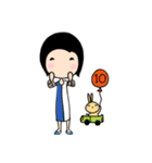 Kiki and Bunny's simple life part I（個別スタンプ：12）