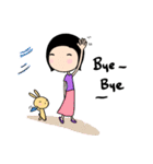 Kiki and Bunny's simple life part I（個別スタンプ：14）