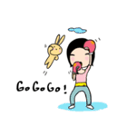 Kiki and Bunny's simple life part I（個別スタンプ：18）