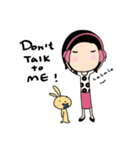 Kiki and Bunny's simple life part I（個別スタンプ：23）