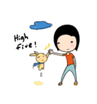 Kiki and Bunny's simple life part I（個別スタンプ：25）