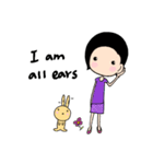 Kiki and Bunny's simple life part I（個別スタンプ：30）