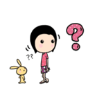 Kiki and Bunny's simple life part I（個別スタンプ：31）