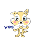 yoyo dog（個別スタンプ：7）