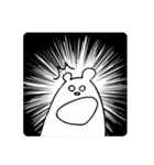 クマ、時々ウサギとキツネ（個別スタンプ：22）