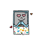 スマホ パンツマン（個別スタンプ：2）