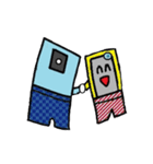 スマホ パンツマン（個別スタンプ：16）