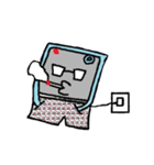 スマホ パンツマン（個別スタンプ：18）