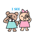 リロの英語スタンプ131（個別スタンプ：8）