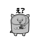 くいきれ！おにくちゃんズ（個別スタンプ：37）