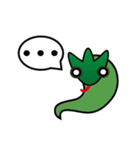 Funny chameleon（個別スタンプ：19）