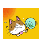 猫丸の日々（個別スタンプ：3）