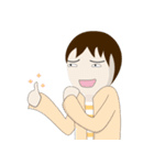 Girl in Casual（個別スタンプ：7）