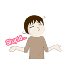 Girl in Casual（個別スタンプ：10）