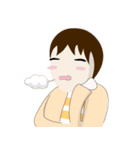 Girl in Casual（個別スタンプ：23）