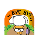 Poody is a dog poodle（個別スタンプ：2）