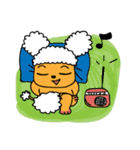 Poody is a dog poodle（個別スタンプ：3）