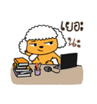 Poody is a dog poodle（個別スタンプ：9）