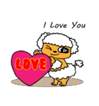 Poody is a dog poodle（個別スタンプ：18）