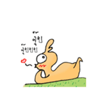 Sick chicken（個別スタンプ：8）