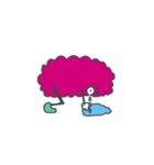 もっさりもさすけ（個別スタンプ：3）