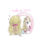 haruchart lovely pink（個別スタンプ：21）