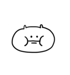 愛らしい白いやつ（個別スタンプ：37）
