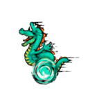 Deedee the Dragon（個別スタンプ：3）