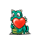 Deedee the Dragon（個別スタンプ：7）
