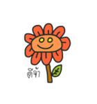 Happy Flower1（個別スタンプ：1）