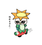 やりすぎかっぱ（個別スタンプ：10）