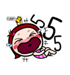 Woraffe Badminton (THAI)（個別スタンプ：6）