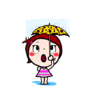 Woraffe Badminton (THAI)（個別スタンプ：32）