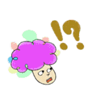 もじゃもじゃきのこ（個別スタンプ：18）