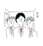寝るサラリーマン（個別スタンプ：6）