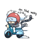 Lady Marmoset（個別スタンプ：22）
