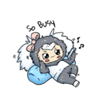Lady Marmoset（個別スタンプ：23）