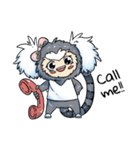Lady Marmoset（個別スタンプ：30）