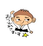 柔道 2（個別スタンプ：38）
