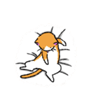 和風な猫のほのぼの日常（個別スタンプ：3）