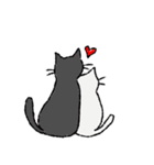 和風な猫のほのぼの日常（個別スタンプ：7）