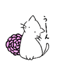和風な猫のほのぼの日常（個別スタンプ：8）