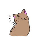 和風な猫のほのぼの日常（個別スタンプ：16）