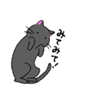 和風な猫のほのぼの日常（個別スタンプ：26）