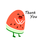 Summer watermelon (Daily life)（個別スタンプ：3）