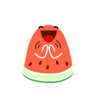 Summer watermelon (Daily life)（個別スタンプ：8）
