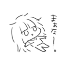 立つのもだるいけど話はしたい。（個別スタンプ：13）