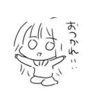 立つのもだるいけど話はしたい。（個別スタンプ：33）