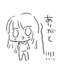 立つのもだるいけど話はしたい。（個別スタンプ：37）